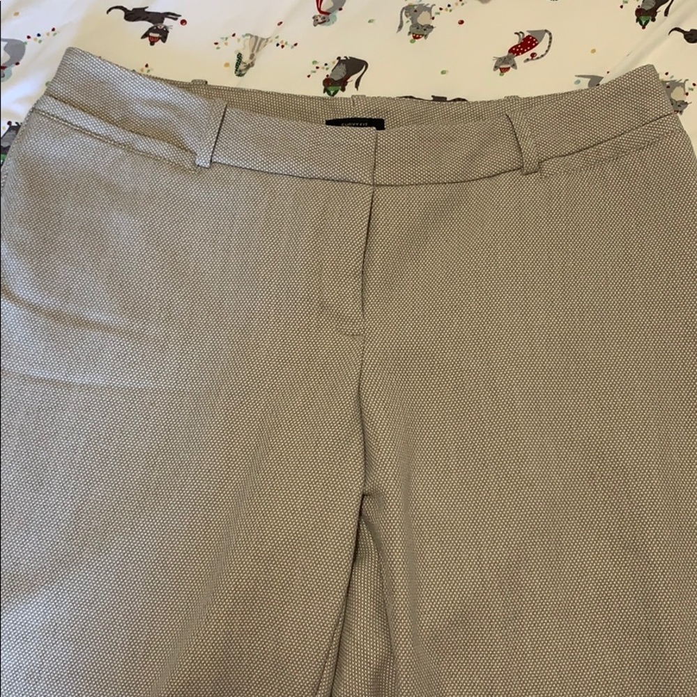 Hardly worn khaki slacks!